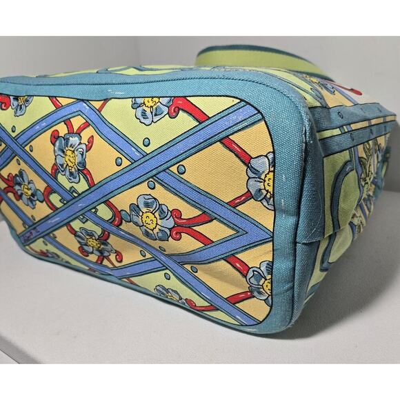 Brighton A Winter’s Love Tote Canvas Hand Sketched T Clancy Large NWOT - Picture 8 of 12